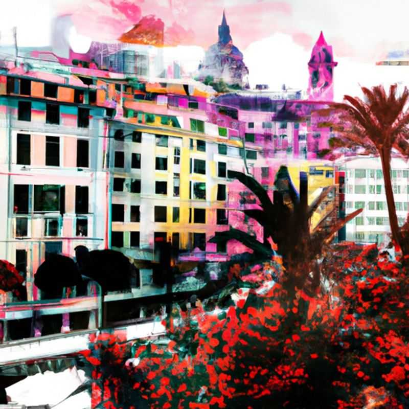 Three couples embarking on a weeklong springtime adventure in Genoa, Italy, marveling at the vibrant colors of the city's iconic buildings, a testament to its rich history and enchanting charm.