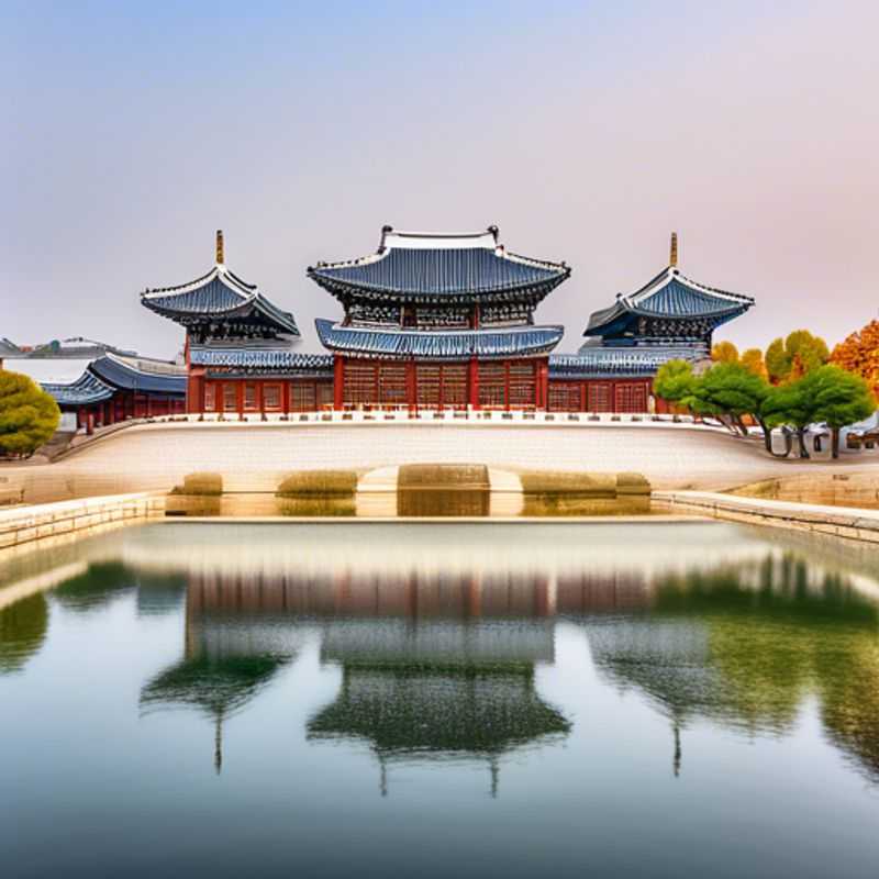 A solo traveler soaking in the vibrant energy of Seoul, South Korea.