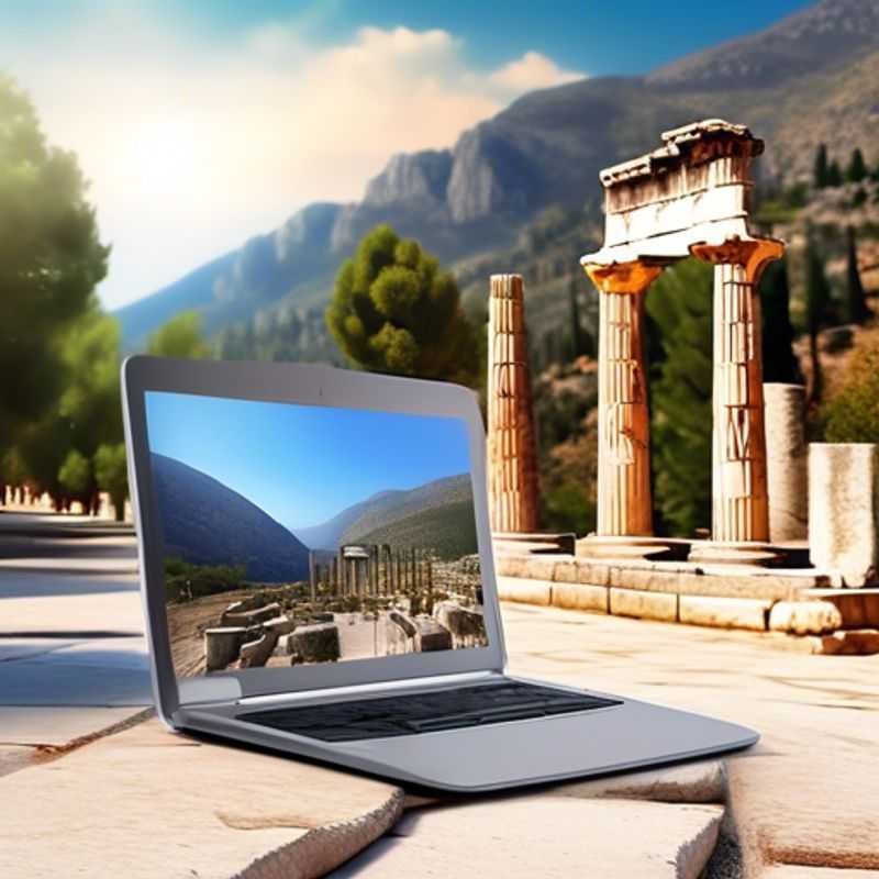 Déambuler dans le charmant quartier de Plaka à Laptop en hiver