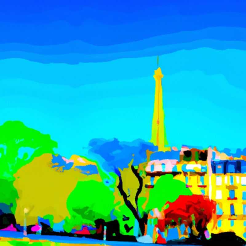 Three couples stroll hand-in-hand along the iconic cobblestone streets of Paris, France, in the springtime, surrounded by the enchanting charm of blooming trees and vibrant street life during their 4-day adventure.
