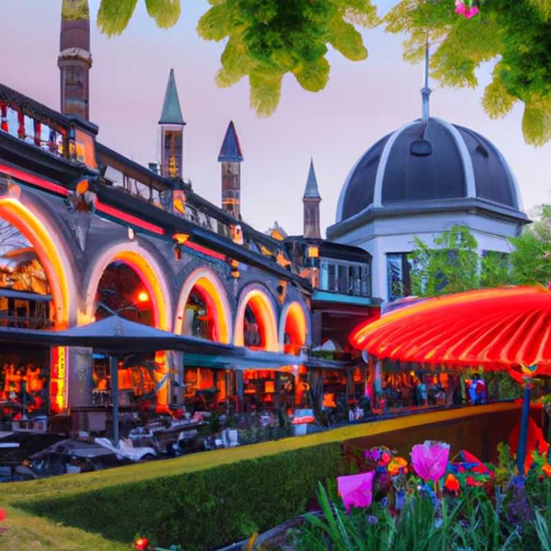 Three couples marvel at the vibrant colors of Nyhavn, a picturesque waterfront lined with charming buildings, during their enchanting 5-day spring adventure in Copenhagen, Denmark.