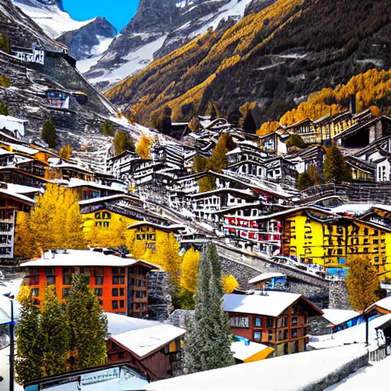 Zermatt au printemps: