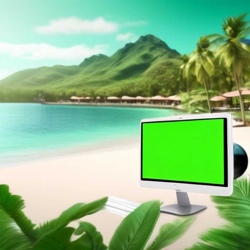 Le Voyage Virtuel: Explorez le Monde depuis votre Canapé grâce à l'Écran Vert