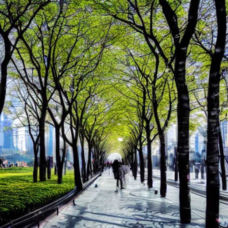 Séoul au printemps : des cerisiers en fleurs et une ville vibrante.