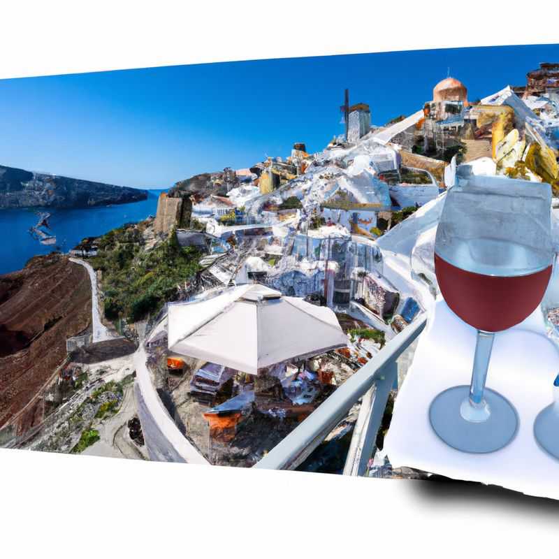 A lone traveler gazes out at the iconic whitewashed buildings and blue-domed churches of Santorini, Greece, in the soft light of winter, embarking on a three-week journey of self-discovery and exploration.