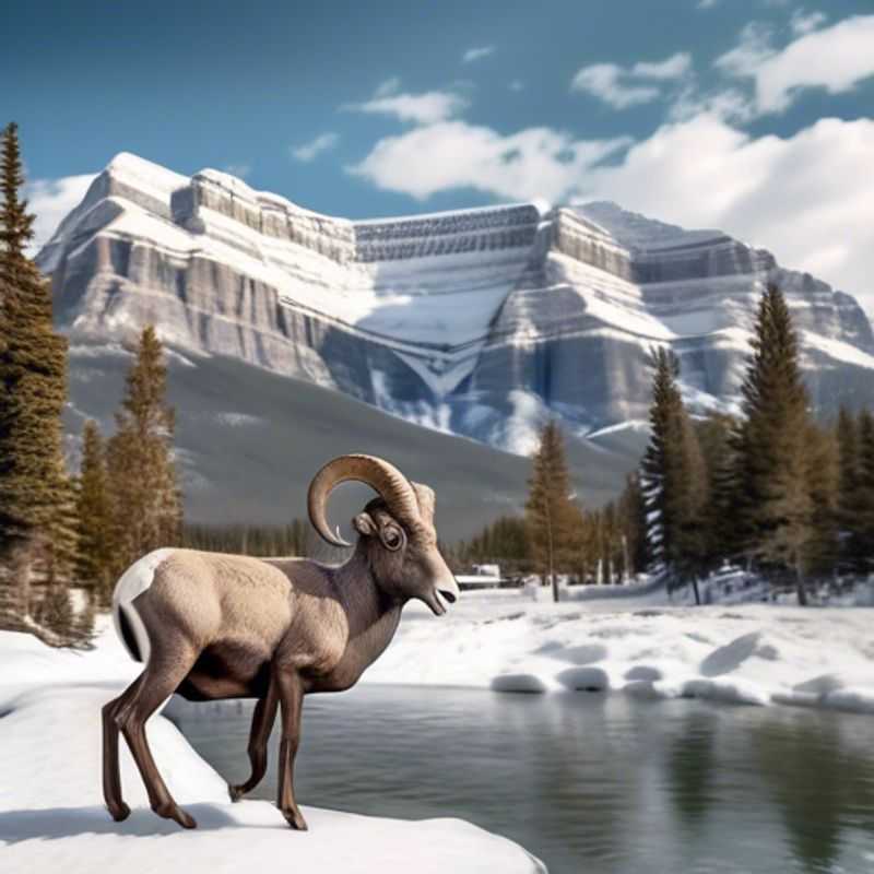 Chasing Elk in the Emerald Embrace of Springtime Banff