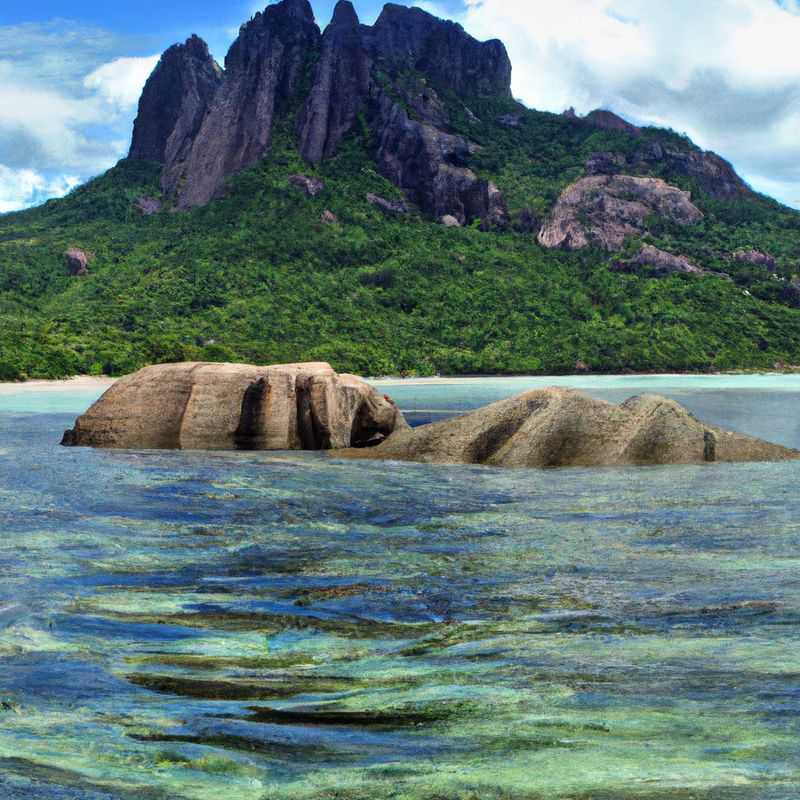 La magie automnale de l'Anse Lazio aux Seychelles