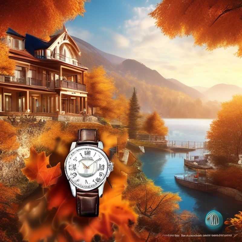 Une montre de voyage de luxe, symbole d'élégance et de sophistication, prête à accompagner vos aventures internationales.