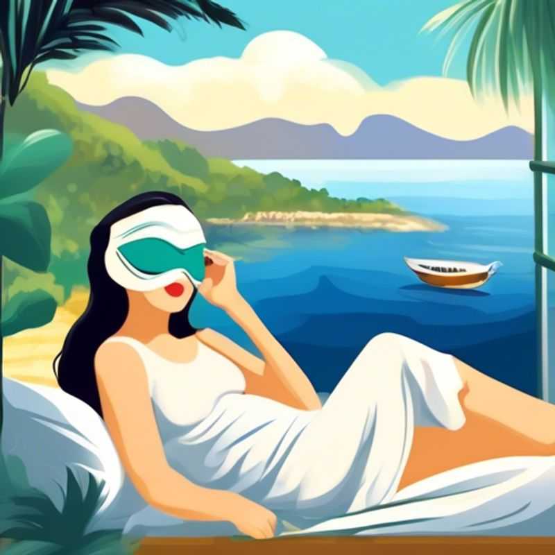 Un masque pour les yeux et des bouchons d'oreilles, des accessoires essentiels pour une nuit de sommeil paisible et réparatrice.