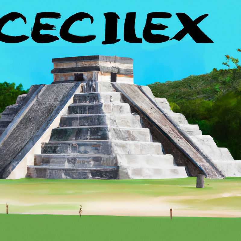 An adventurous couple stands before the towering pyramid of Chichen Itza, Mexico, its ancient stones whispering tales of a bygone Mayan civilization, as they embark on a three-week winter exploration of this enigmatic land.