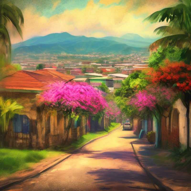 Trois couples, les Voyageurs Romantiques, profitant du printemps ensoleillé à San Pedro Sula, Honduras, entourés d'une végétation luxuriante et des sourires chaleureux des habitants.