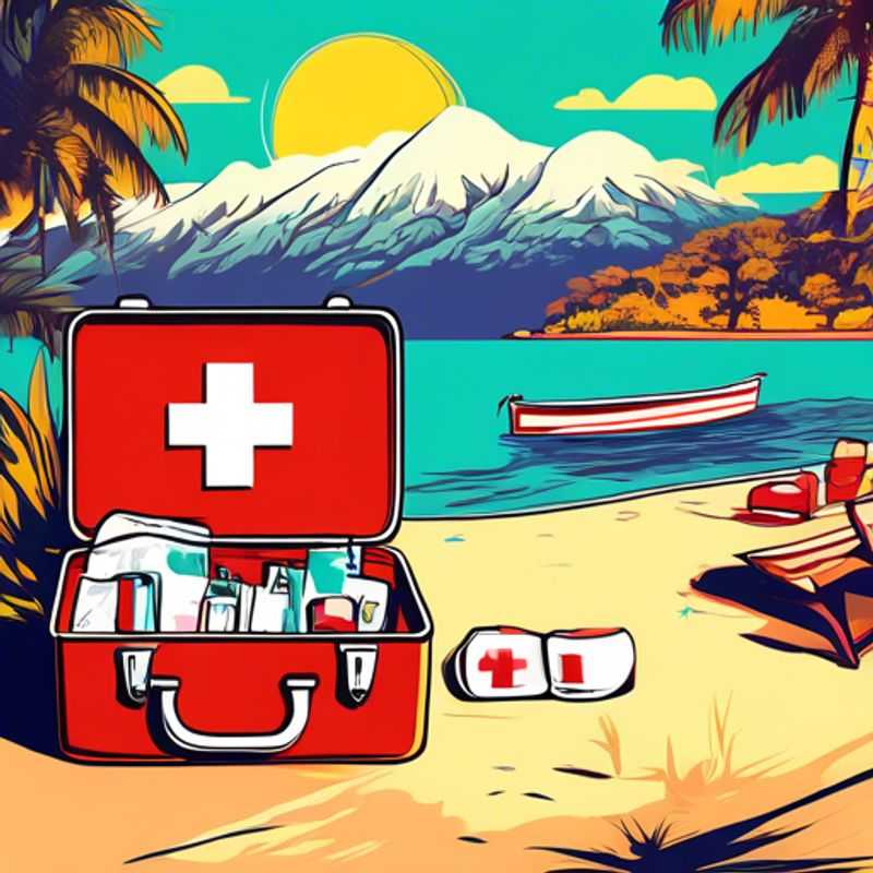 Une trousse de premiers soins bien équipée, prête à affronter n'importe quelle situation d'urgence.