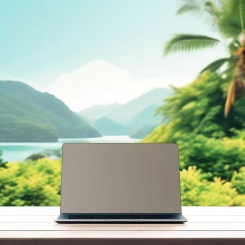 Un ordinateur portable ouvert sur un bureau, prêt pour une utilisation productive, illustrant les éléments essentiels à considérer avant d'acheter un ordinateur portable.