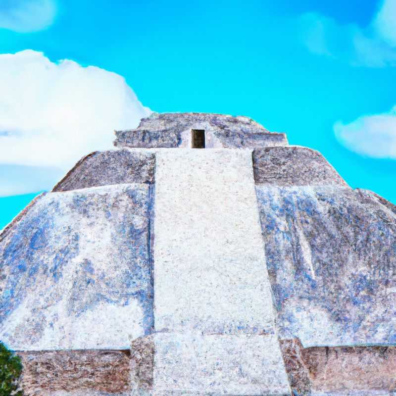 A family with cheerful children explores the vibrant streets of Izamal, Mexico, its buildings painted in a warm golden hue, during their week-long spring vacation, immersing themselves in the town's rich cultural heritage.