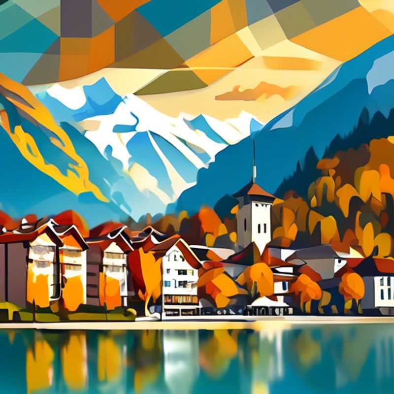 Trois couples profitant d'une vue imprenable sur Interlaken, Suisse, entourée de montagnes enneigées et du magnifique lac de Thoune, lors d'un voyage spontané de 5 jours à la recherche de fraîcheur et d'aventure.