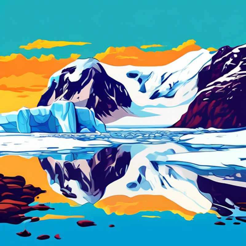 Une famille d'aventuriers, les yeux remplis d'émerveillement, admirent les paysages grandioses et glacés de l'Antarctique. Un voyage inoubliable pour les petits et les grands, où la nature sauvage se dévoile dans toute sa beauté.