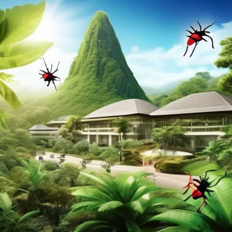 Un flacon de répulsif anti-moustiques, prêt à vous protéger des piqûres d'insectes gênantes lors de vos voyages et activités de plein air.