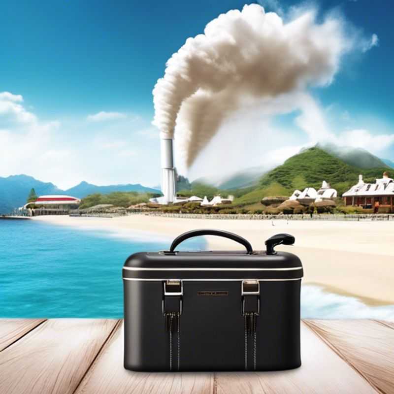 Un fer à vapeur portable, parfait pour garder vos vêtements impeccables lors de vos voyages.