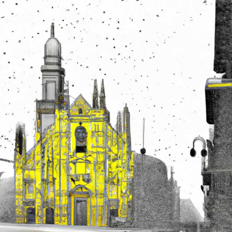 Two couples marvel at the grandeur of Milan's Duomo, its intricate Gothic facade illuminated against the crisp winter sky, during their whirlwind 24-hour adventure in the heart of Lombardy, Italy.