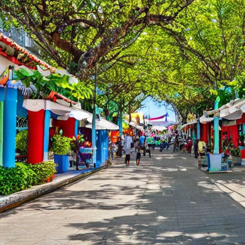 San Pedro Sula, Honduras: une vue de la ville au printemps.