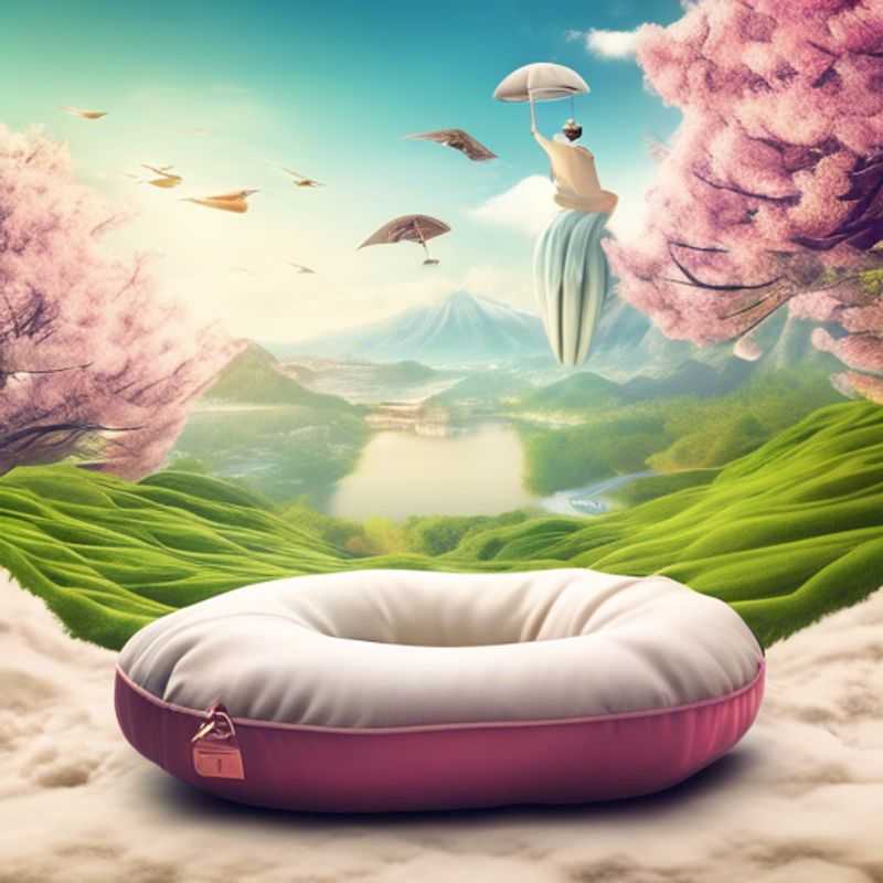 Un oreiller de voyage confortable, essentiel pour un voyage agréable et reposant, même en avion ou en train.