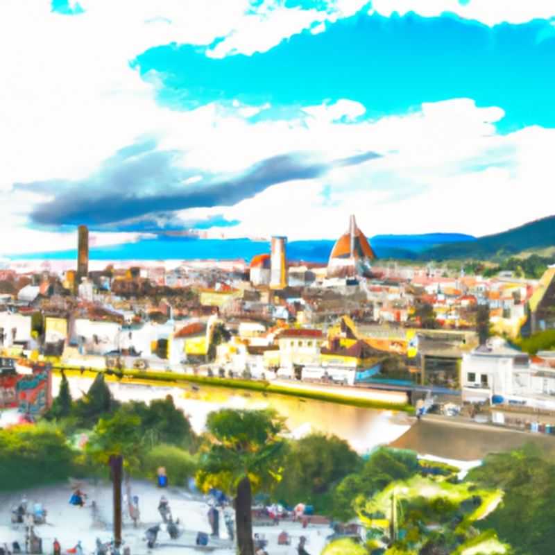 Une promenade hivernale sur le célèbre Ponte Vecchio de Florence