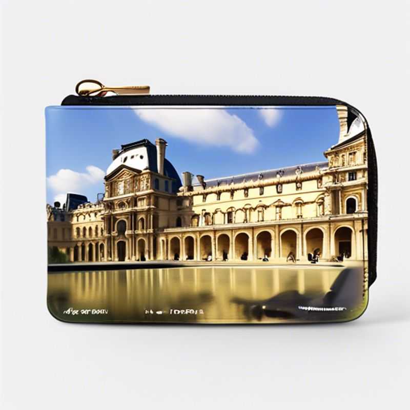 Un portefeuille de voyage de luxe élégant et pratique, prêt pour vos aventures à l'étranger.