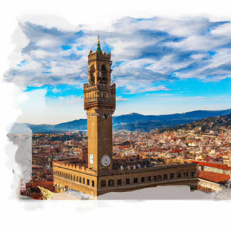 Une promenade hivernale inoubliable sur la Piazzale Michelangelo à Florence