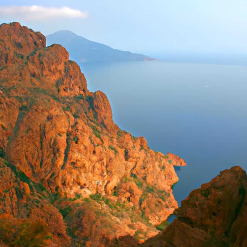 Observation des oiseaux et de la faune en hiver dans la réserve naturelle de Scandola, en Corse, France