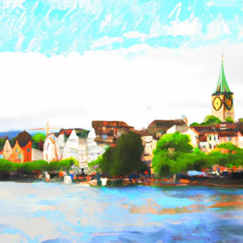 A family with children explores the captivating cityscape of Zurich, Switzerland, during their memorable 2-week summer vacation. Amidst the vibrant streets, they embrace the city's charm, creating lasting memories in this picturesque Swiss haven.