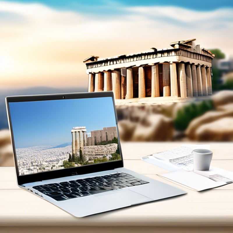 Un ordinateur portable ouvert sur un bureau, prêt à être utilisé pour la navigation sur le Web, le travail ou le divertissement.
