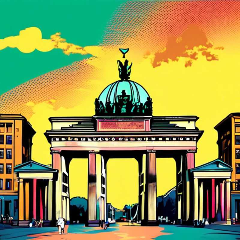 Three social media savvy couples immersed in the vibrant street art and lively cafe culture of Berlin, Germany, capturing the essence of this dynamic city during their 3-day summer adventure.