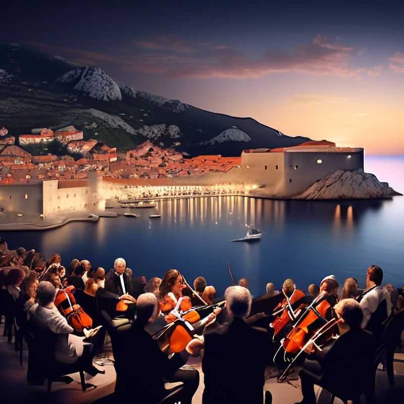 Dubrovnik en Hiver : Les Murs Anciens et la Mer Adriatique, une Symphonie de Rêves
