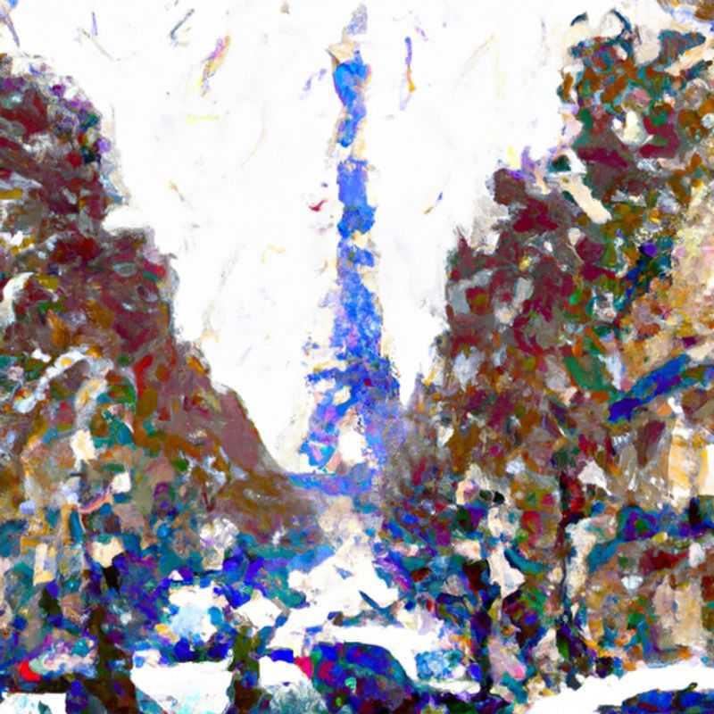 A couple strolls hand-in-hand across the iconic Pont des Arts bridge in Paris, France, with the majestic Eiffel Tower gleaming in the wintery sky.
