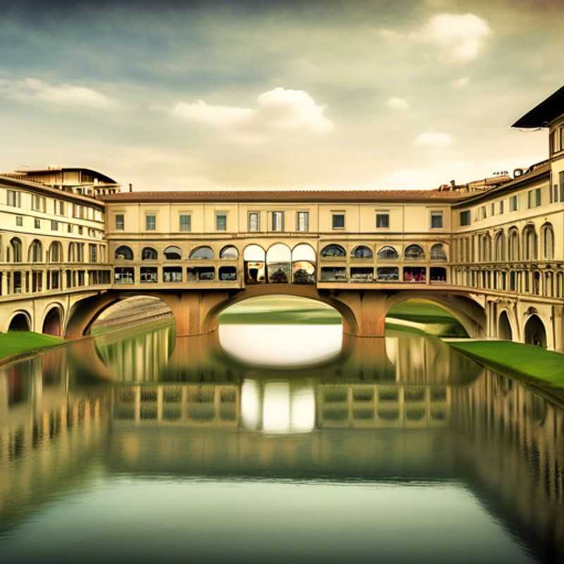 The Long-Term Traveler duo, immersed in the enchanting winter atmosphere of Florence, Italy,