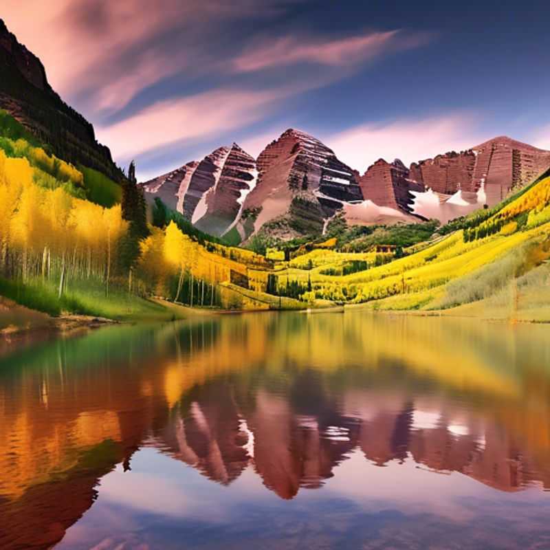 Une famille éco-touristique savoure un moment magique dans le paysage enneigé d'Aspen, Colorado, lors d'une escapade de 24 heures.