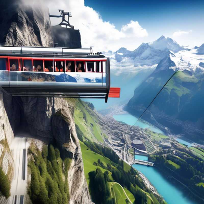 Découvrir le charme de la vieille ville d'Interlaken et chiner des souvenirs suisses en automne
