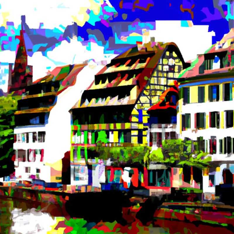 A solo traveler exploring the captivating Petite France district of Strasbourg, France, during a tranquil summer sojourn, immersing herself in the city's charm and rich history.