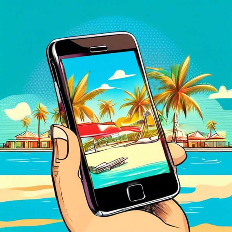 Un smartphone avec un forfait international, prêt à vous connecter au monde entier.