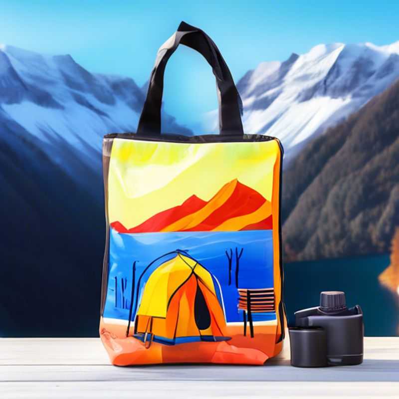 Un sac de douche portatif pratique pour le camping et le glamping, idéal pour se rafraîchir après une journée d'aventure en plein air.