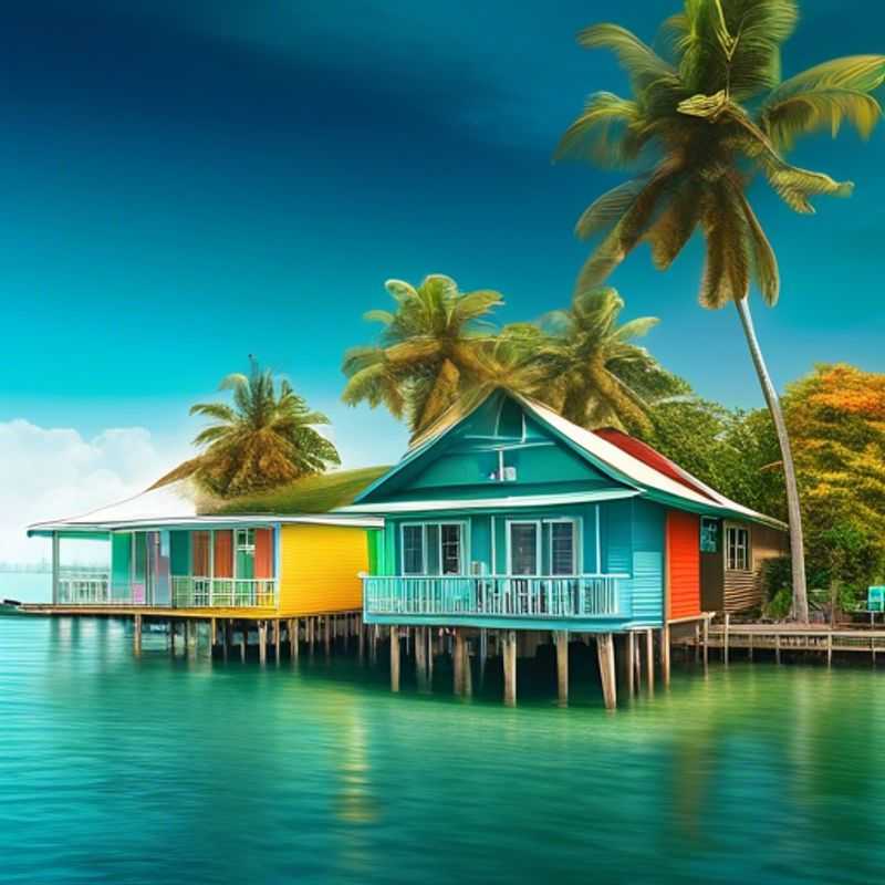 Trois couples profitant de la beauté naturelle des îles de Bocas del Toro, au Panama, lors de leur séjour de 4 jours pendant l'hiver, dans le cadre de leur périple de Staycationer.