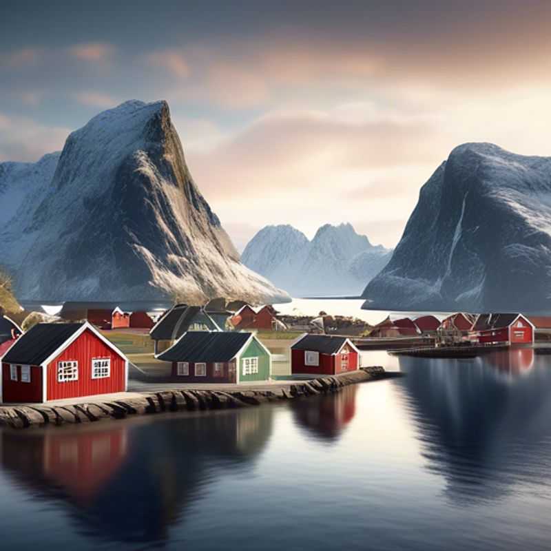 Pagayer à travers les eaux cristallines des fjords des Lofoten : Un voyage au cœur de la beauté sauvage de la Norvège