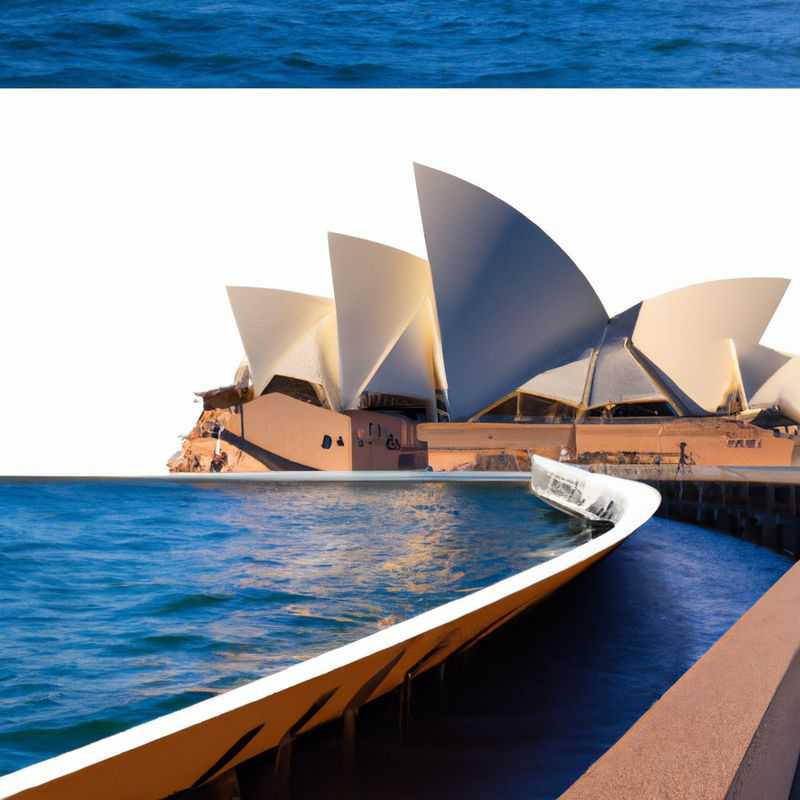 Deux couples profitant de l'emblématique Opéra de Sydney, un chef&#45;d'œuvre architectural niché au bord de l'eau, lors de leur escapade hivernale de deux semaines à Sydney, en Australie.
