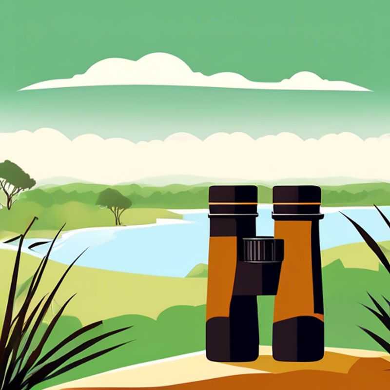 Jumelles de haute qualité pour des vues panoramiques ou des safaris, prêtes à révéler la beauté cachée du monde.