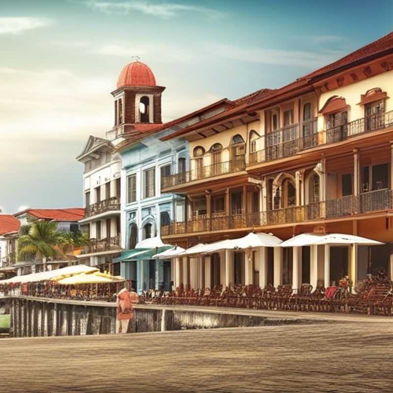 Une famille d'explorateurs culturels profite d'une vue imprenable sur la ville de Panama, au Panama, durant leurs deux semaines d'aventure estivale.