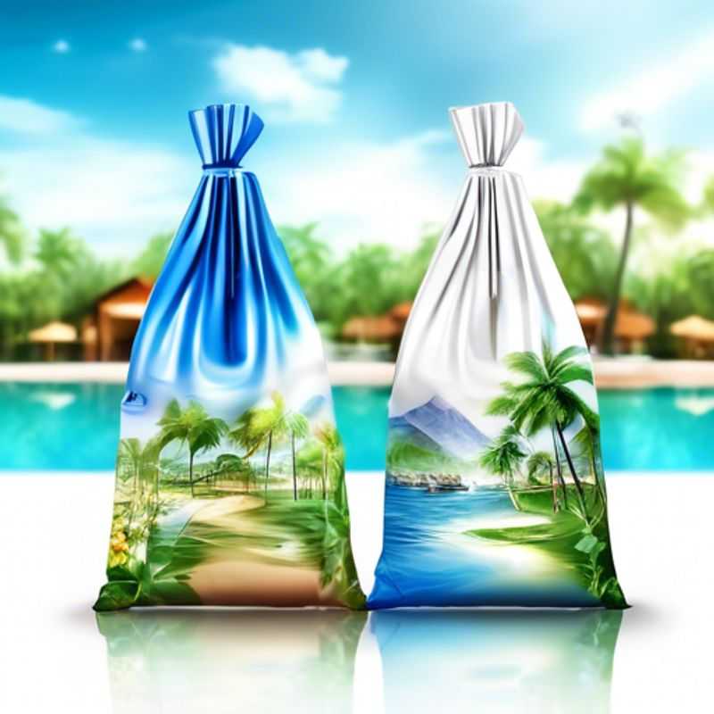 Des sacs de congélation pratiques pour ranger les liquides ou les objets mouillés, parfaits pour les voyages et les activités de plein air.