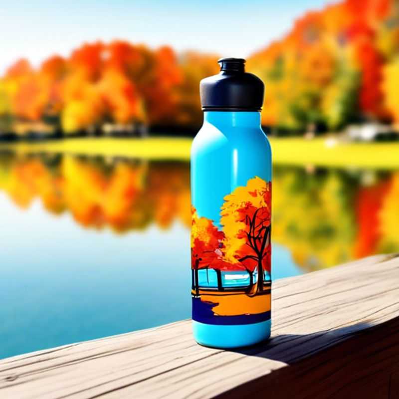Une bouteille d'eau réutilisable, un choix écologique et pratique pour rester hydraté tout en réduisant les déchets plastiques.