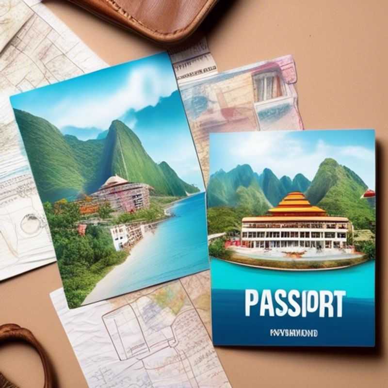 Un passeport et des visas ouverts sur des aventures mondiales.