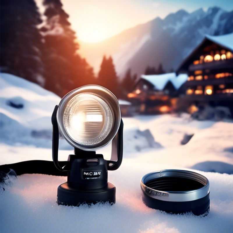 Une lampe frontale ou une lampe torche, idéale pour éclairer votre chemin lors de vos aventures nocturnes.