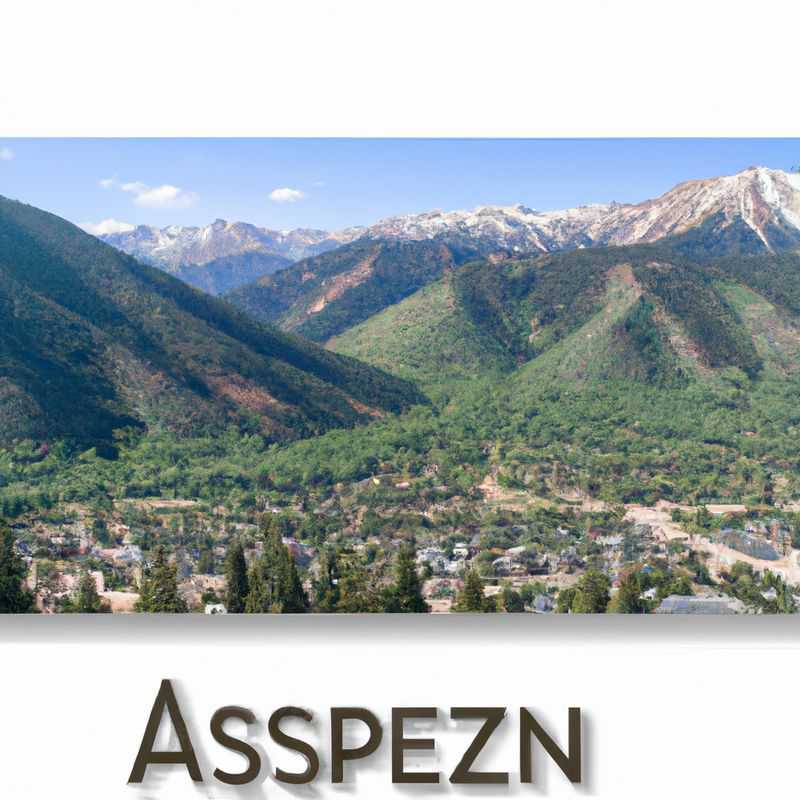 Visite des Maroon Bells à Aspen, Colorado, États-Unis en été